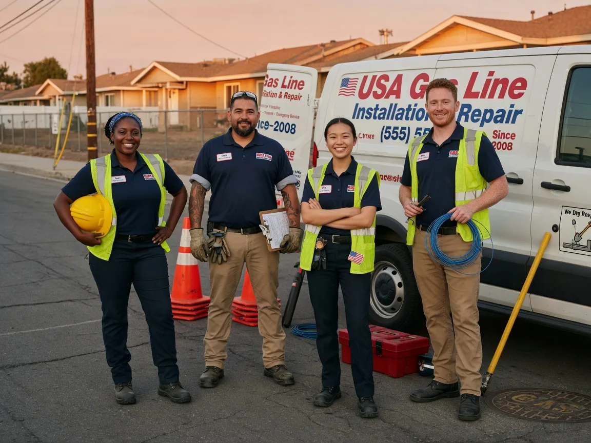 Gas Line Installation company in Fairfield, WA